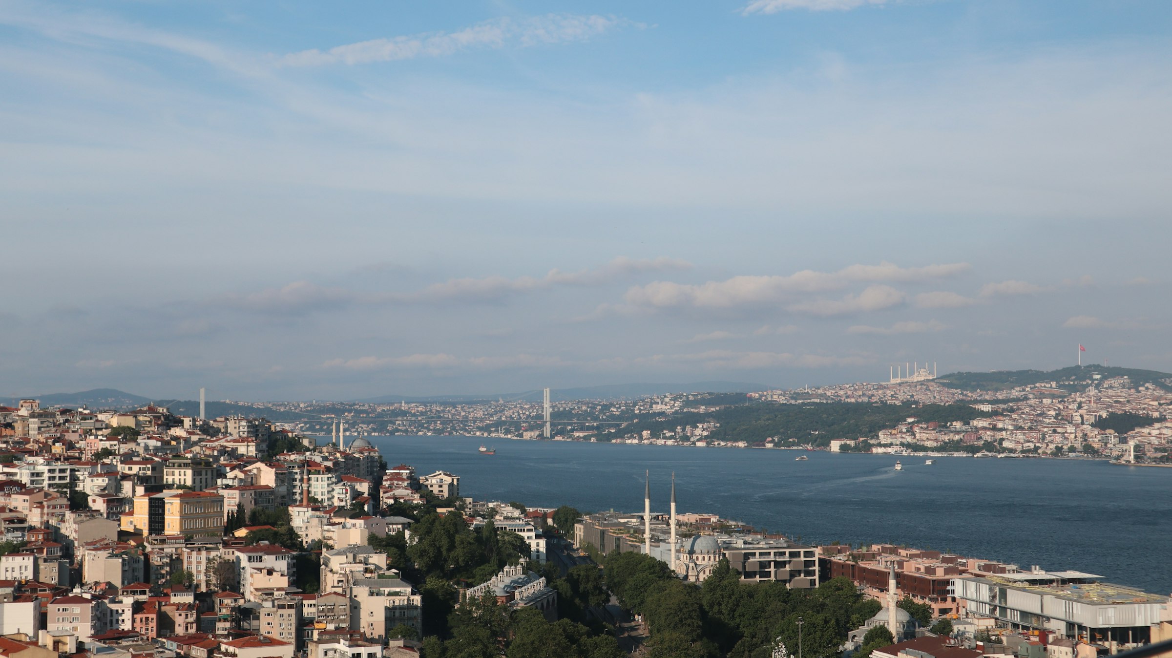Istanbul Bosphorus panorama